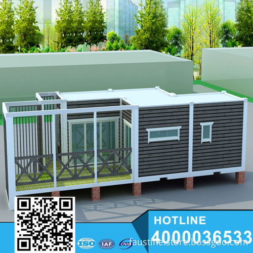 Villa,House,Shop,Office Use and Sandwich Panel Material light steel villa sandwich panel prefab
